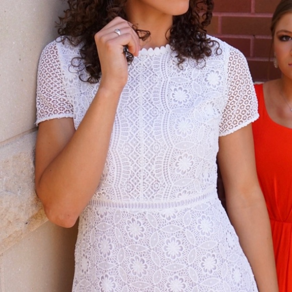 White Lace Dress